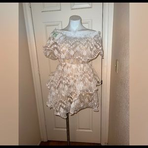 Short flirty spring dress